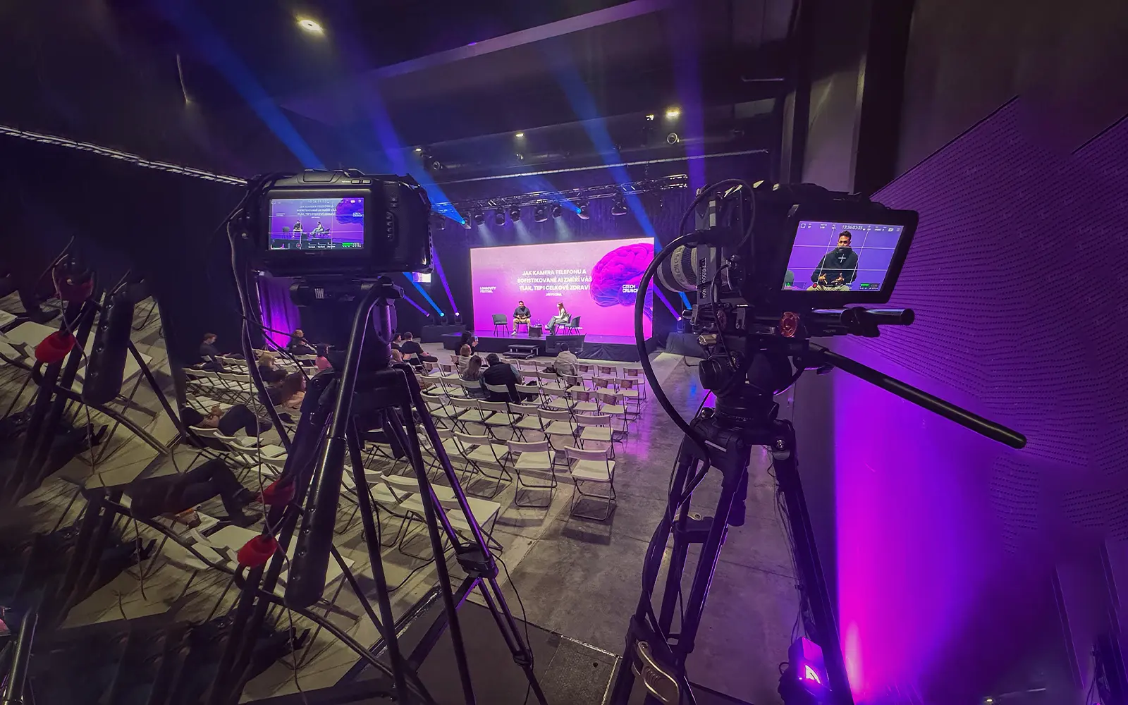 Detail video režie a monitoringu